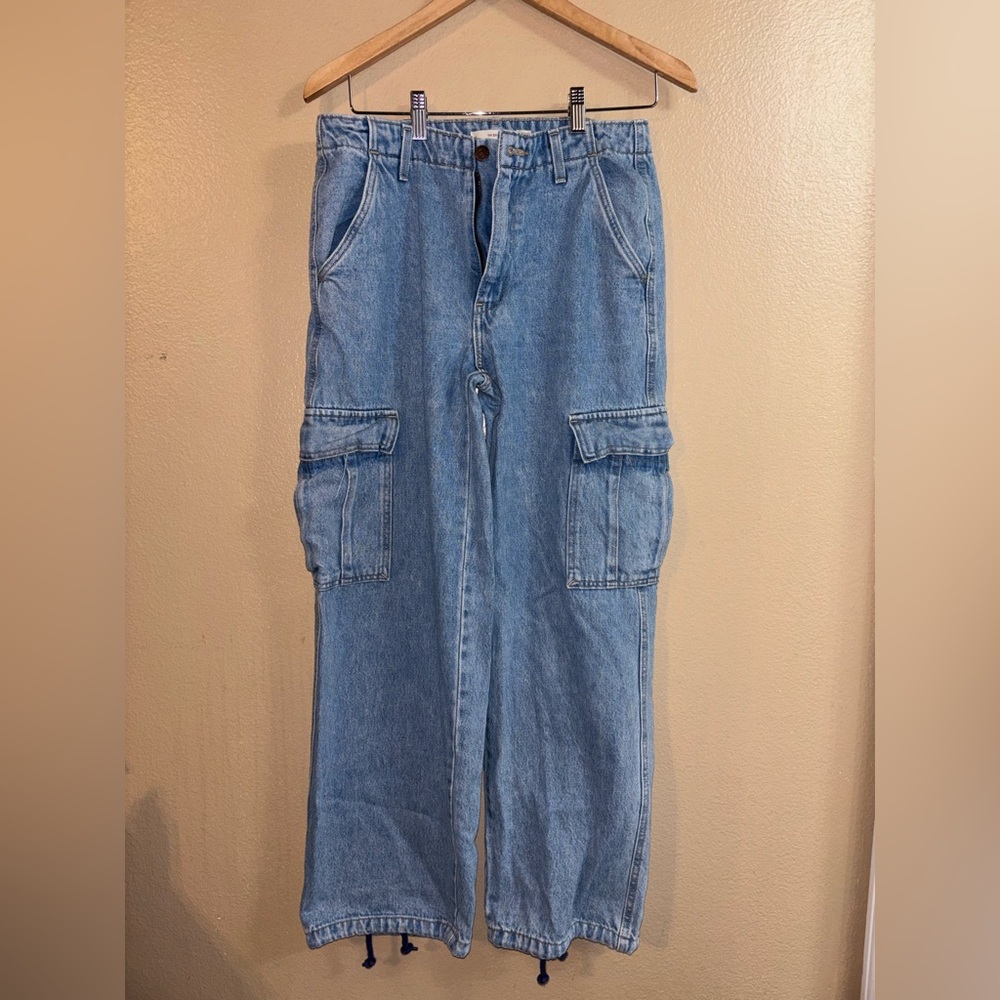 Levi's Women's Blue Cargo Jeans